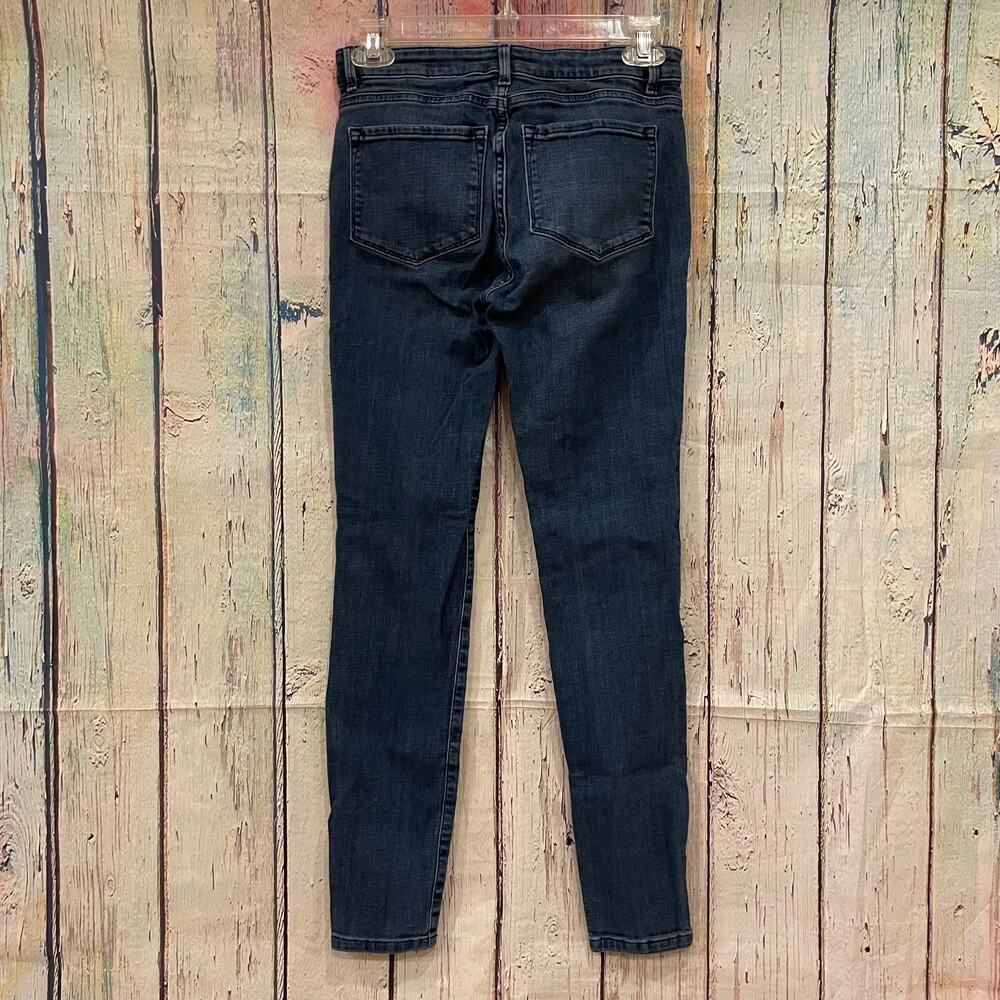 Theory Jeans Womens 25 Blue Denim Dracie Smyth Skinny Pants Casusal - Picture 4 of 7